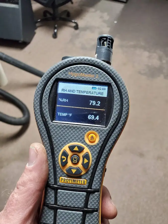 Moisture meter humidity assessment for Mold Remediation & Removal in Sandersville
